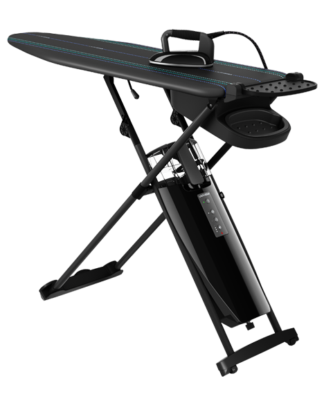 smart u ironing system in black